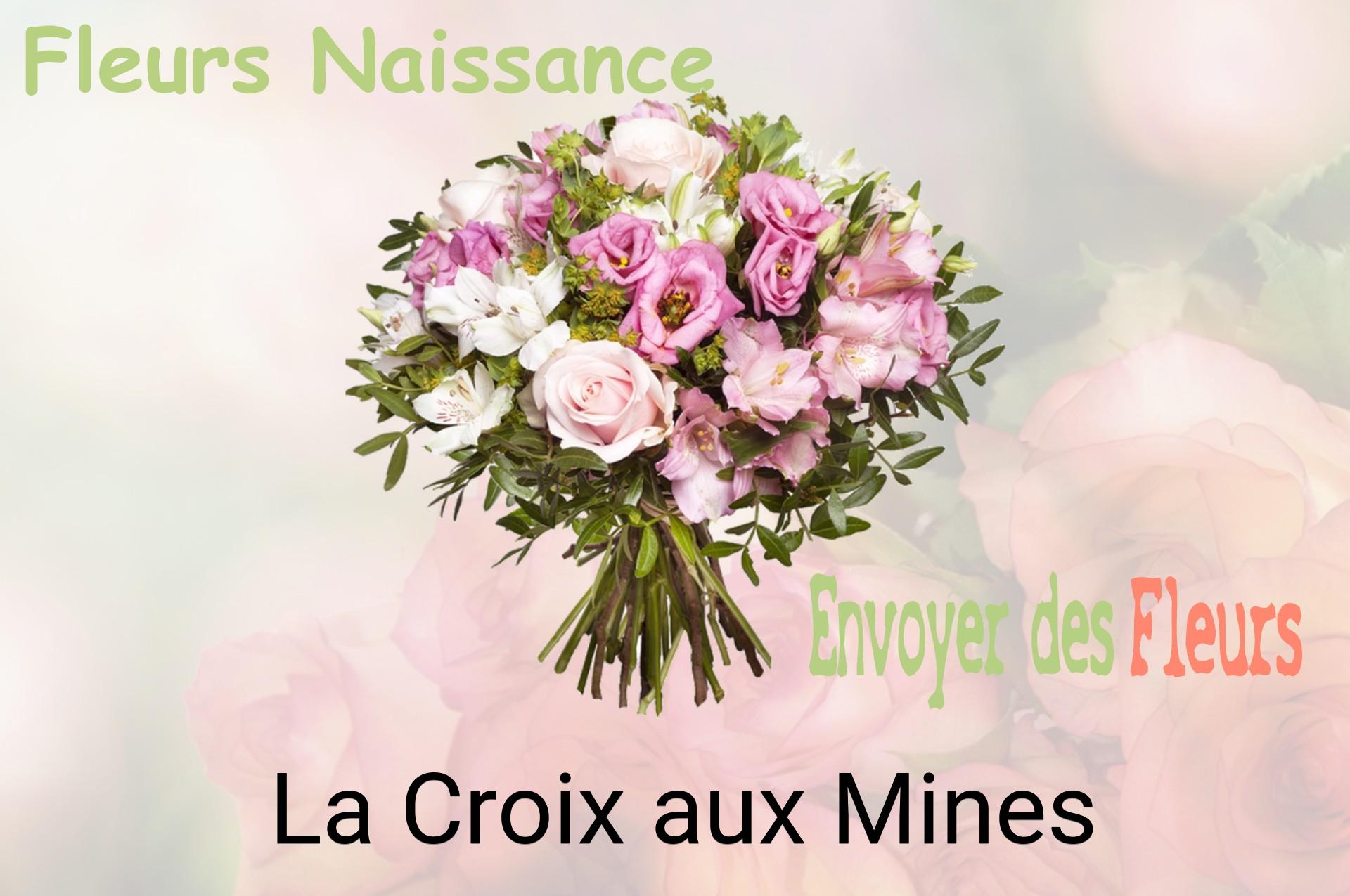 Bouquet de fleurs de naissance livré à La Croix-aux-Mines
